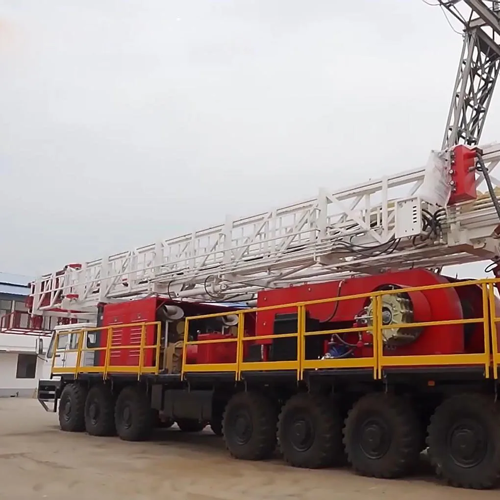 rig de workover 750 hp oil-rigs-workover truck-mounted-workover-rig