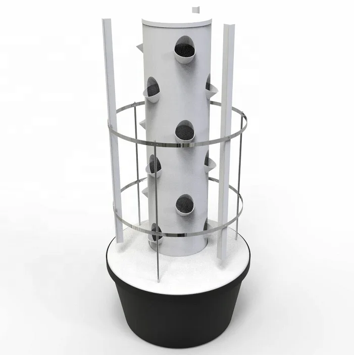 Вертикальный aeroponics башня Вертикальная гидропонная система