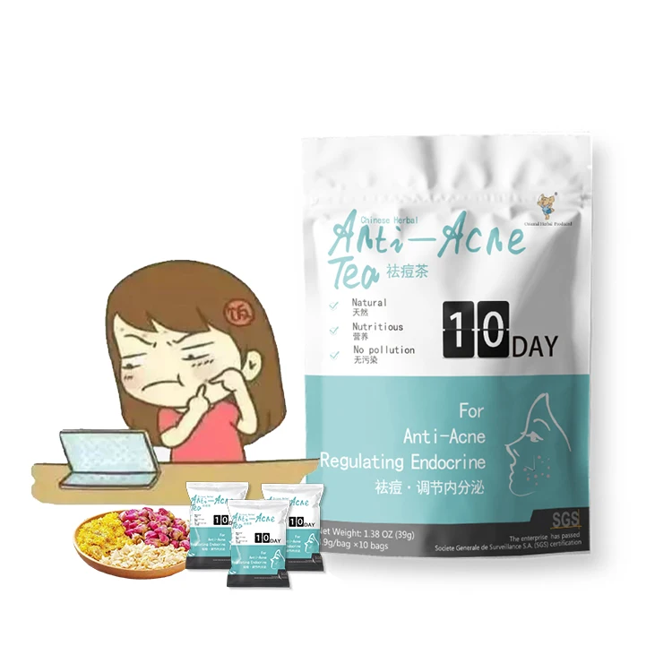 Hot sale wholesale instant acne tea