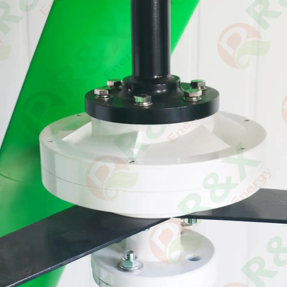 1200W 3KW 5KW 10KW 48V 120V Vertical Wind Turbine New Design Permanent Magnet Generator with MPPT Charger Controller VAWT