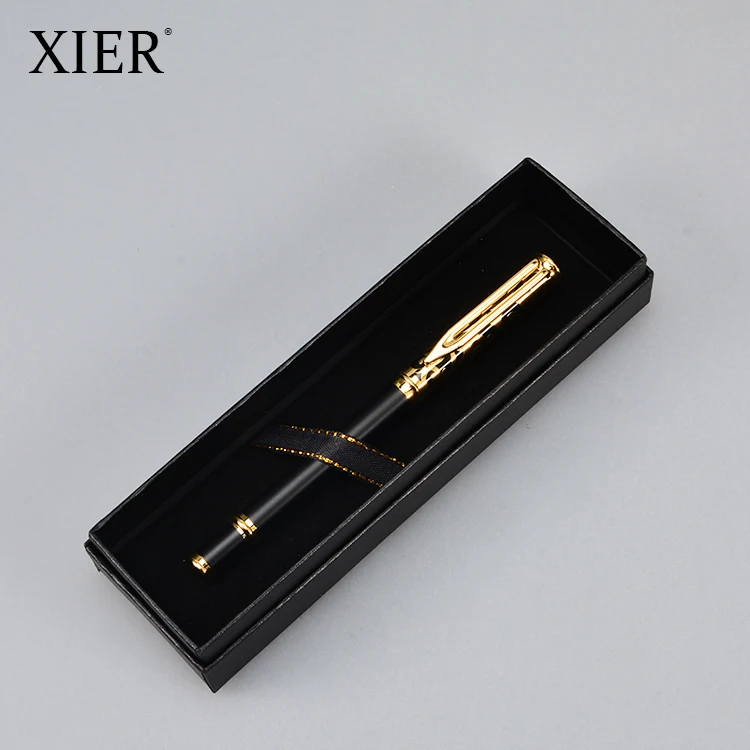 Professional Custom Pen Business Corporate Gift Pens Set Luxury Metal Roller Pen With Box