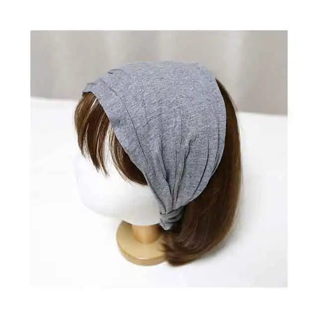 A shirring wide headband made in Korea Wholesale elastic wide hairband is available for bulk order Fast shipping products