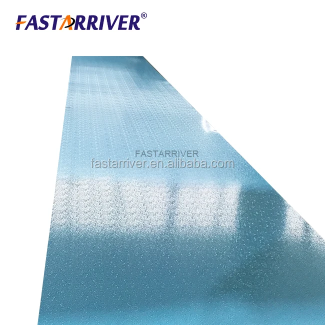 3105 0.4mm aluminium embossed jacketing coil roll with polysurlyn for heat insulation