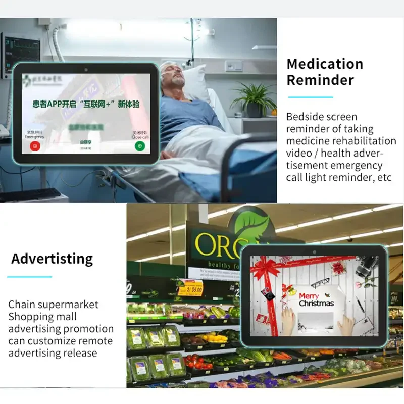 WOGO Meeting Room Booking Wall Android Signage 14 15.6 Inch Android 11 RK3566  2GB ROM 16GB SSD Poe Tablet Pc