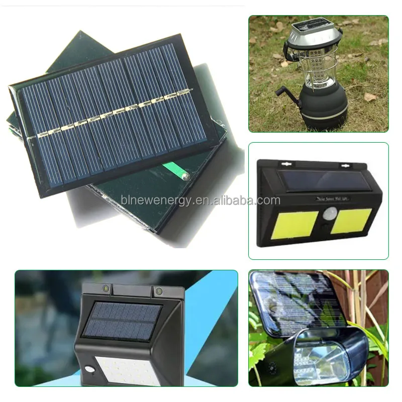 0.8Watt 84x84MM Solar Square Plate 5V DIY Mini Solar Cells Epoxy Solar Panel