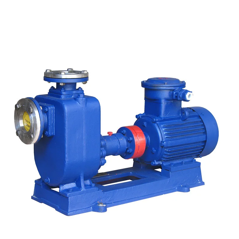 ZX horizontal self-priming transfer pump stainless steel electrical chemical pump