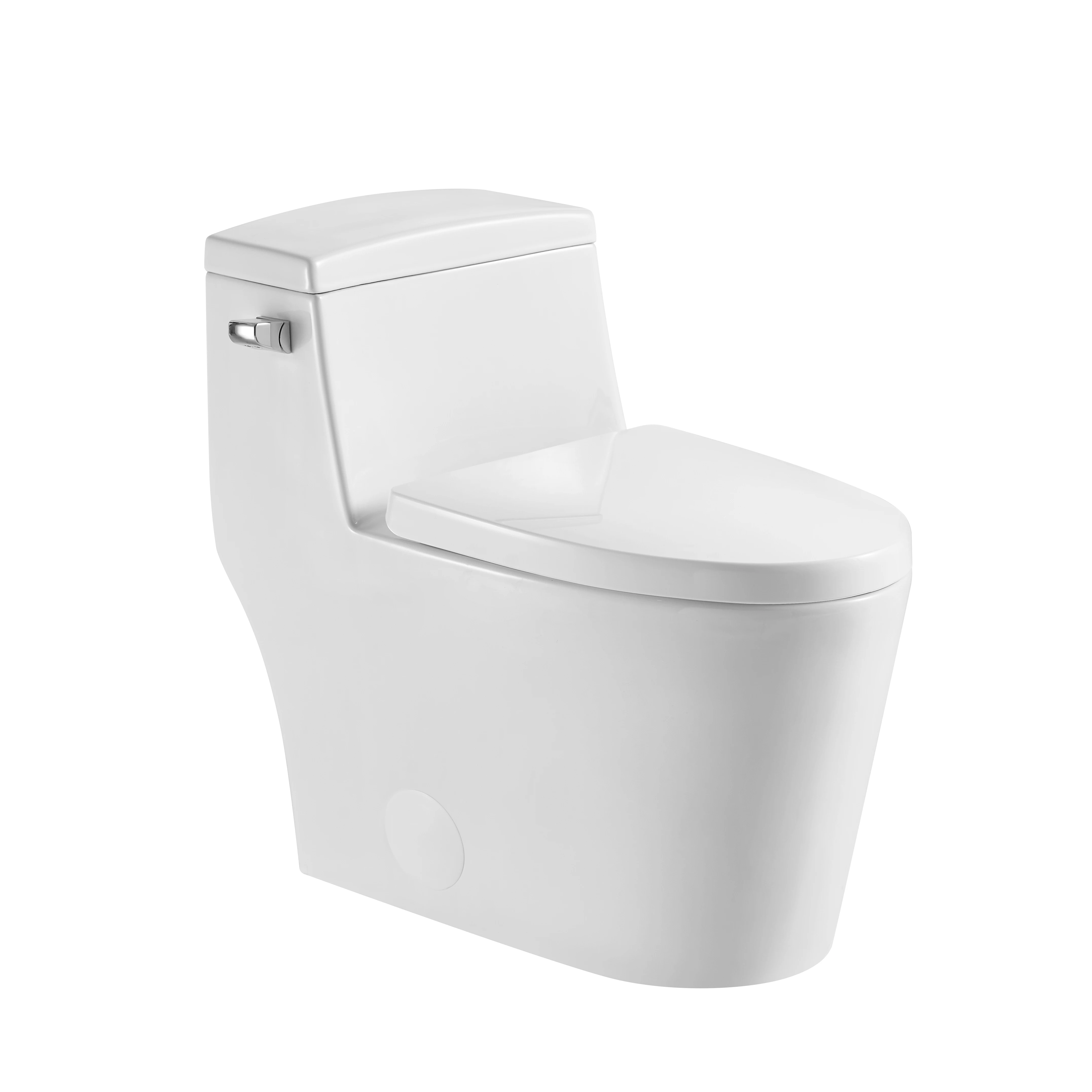 MIJIC Cupc Bathroom Luxury Modern Sanitary Ware Water Closet Ceramic Commode Toilet Bowl Wc Gray Black Color One Piece Toilet