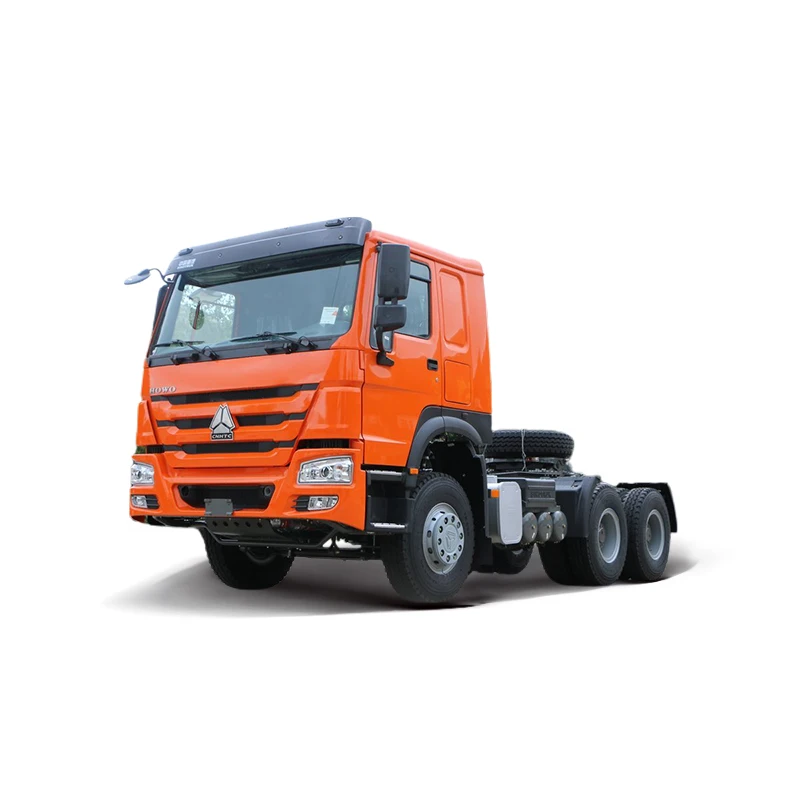 Подержанный Sinotruk Howo 7 6x4 тягач с прицепом тракторные грузовики хорошим состоянием для продажи