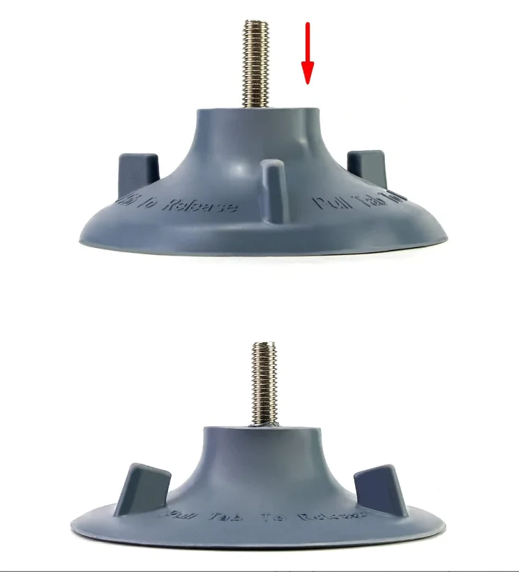 bathroom accessories 1 Pack Replacement big Rubber Tips Non Slip Shower Bench shower chair for elderly