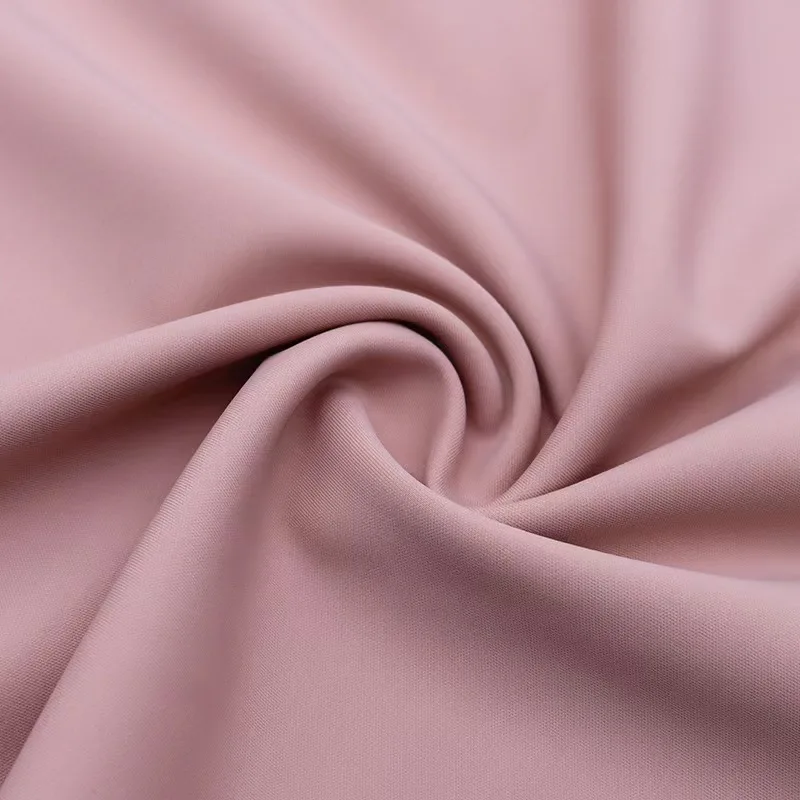 Manufacture 160GSM 76%Nylon 24%Spandex Interlock Knit Fabric For Women Inner-wear Underwear Ladies Sports Bra