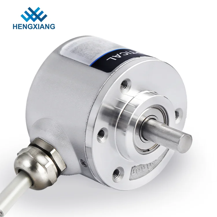 HENGXANG S38 incremetntal optical rotayr encoder NPN/PNP/TTL/HTL16384 ppr encoder solid shaft 6mm