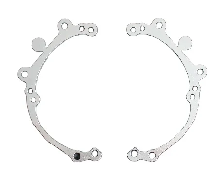 TAOCHIS headlight bracket holder fit adapter frame for TOYOTA HIGHLANDER II 2007-2014MAZDA 6 2013 - 2015 with car light retrofit