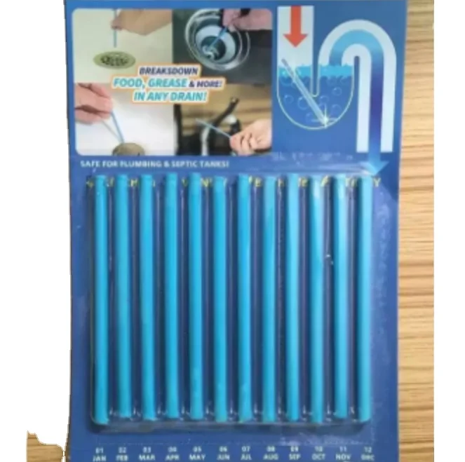 High Quality Drain Cleaner Stick Keeps Drains And Pipes Clear Odor Free Sink Cleaner Sewer Cleaning Rod