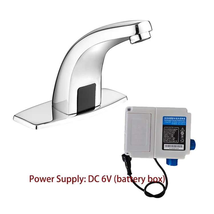 HY-71019D Vietnam Hot Sale Smart Zinc Alloy Infrared Basin Water Tap Bathroom Shower Touchless Automatic Sensor Faucets