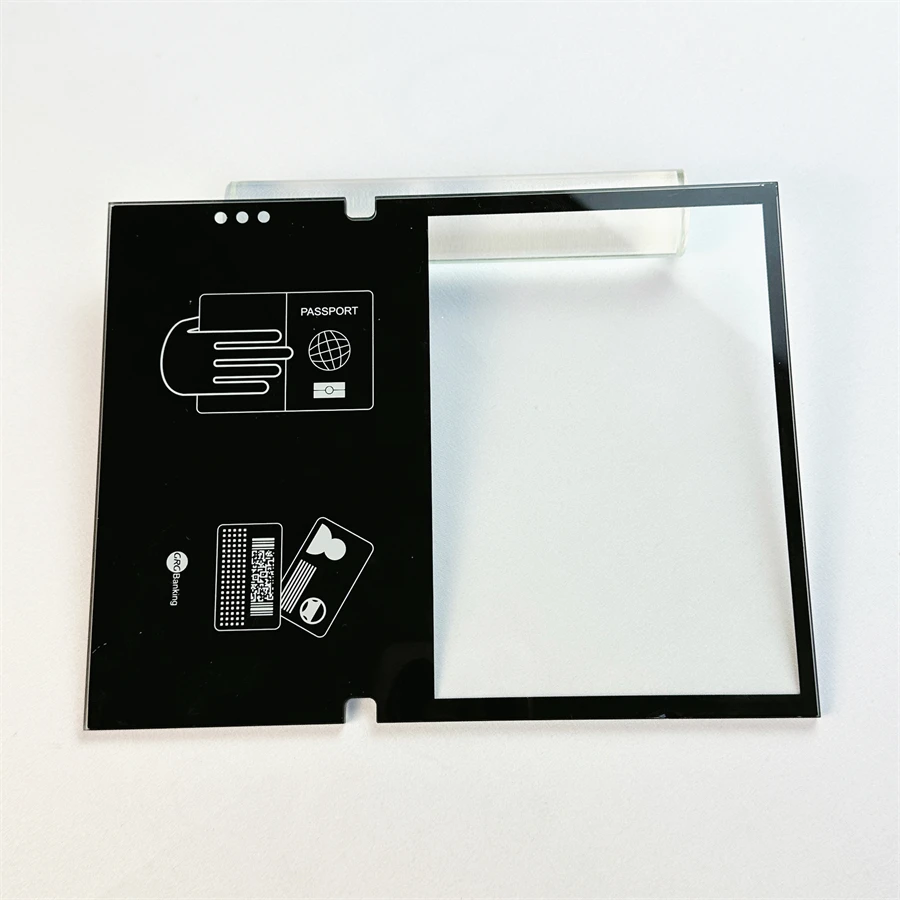 Пользовательский сканер QR-кода IC ID Card Reader распознавание лица дисплей окна шелкография с закаленным стеклом защита экрана