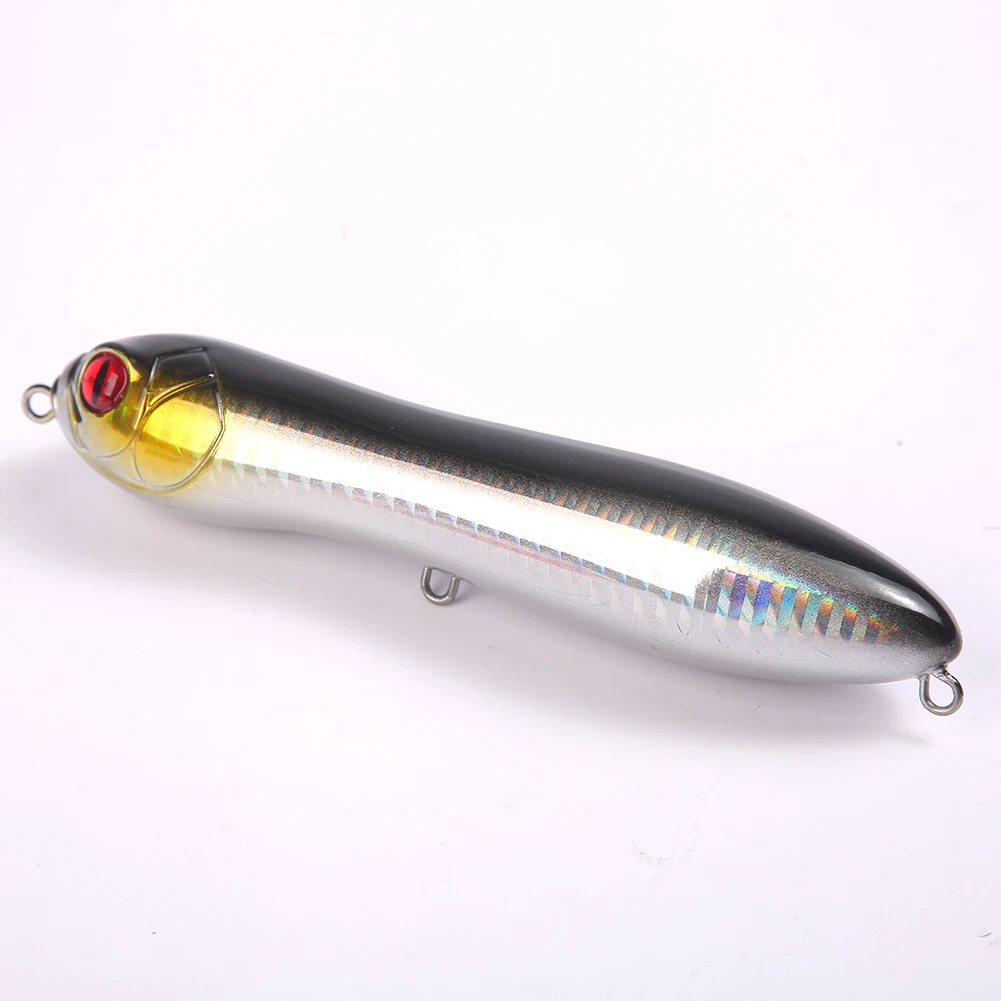 5in catfish rattle Super Spook  Lure Multiple Color Rattle Sound Louder Catfish Floating Fishing Pencil Lure