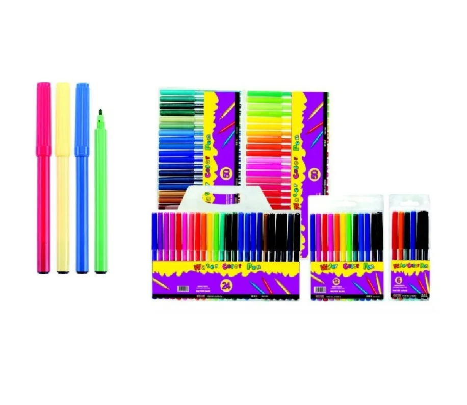 stationery set Classic thin barrel water color pen school art supplies