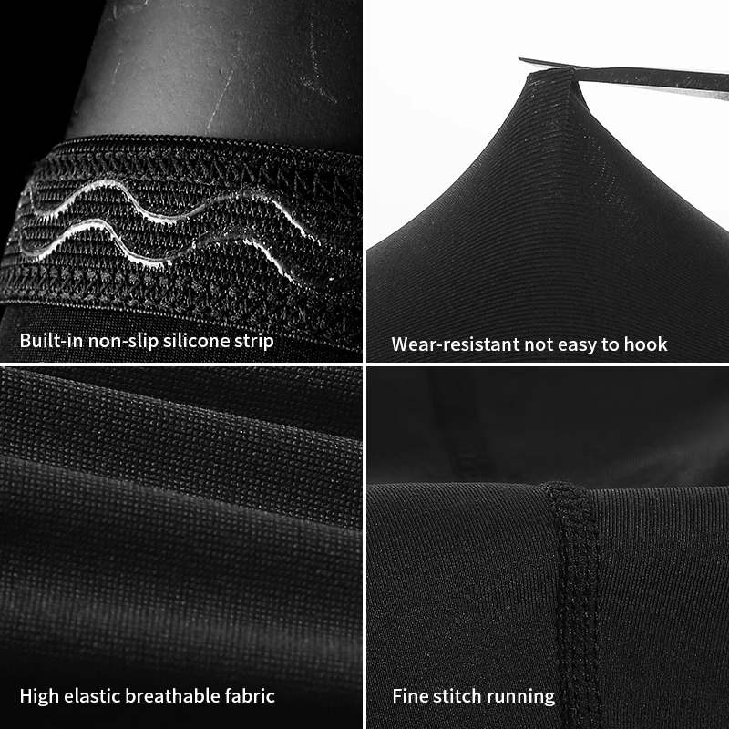 Knee Pads Compression Pads Long Leg Sleeve Collision Avoidance Brace Protection Knee Sleeve for Basketball Football Volleyball