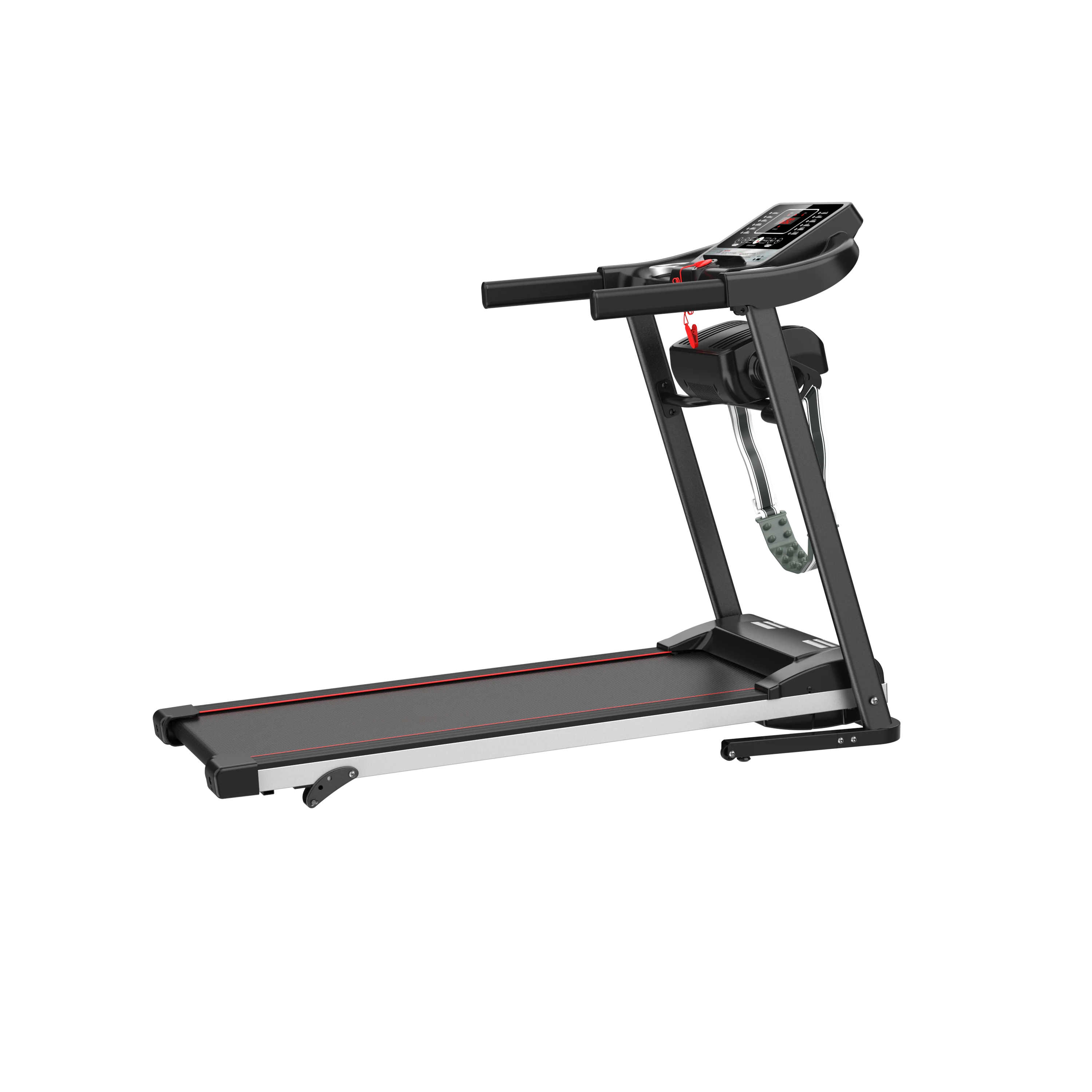 Electric folding treadmill easy assembly motorized running jogging machine for home use cheap treadmill