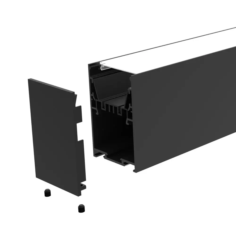 50*75mm LED Gym Light Industrial Style Shopping Mall Supermarket Net Cafe Esports Light Dance Studio Office Chandelier Lamp