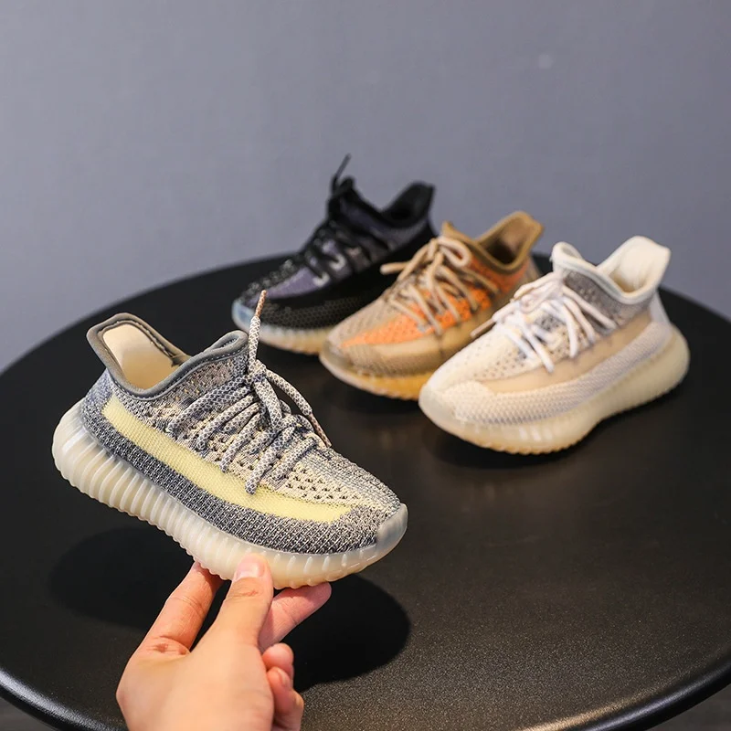 
 oem children girls kids luxury boys stylish spanish church designer inspired occasion open sports shoes yeezy 350 for kids  