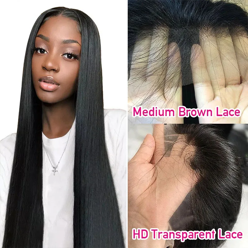 Human Hair HD Lace Frontal Wig for Black Women Cheap Online Shopping Guarantee Complete Skin Top Full 12A Brazilian Hair Long