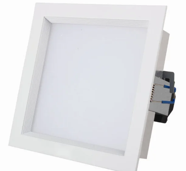 LED die-casting square anti-glare downlight Recessed ceiling light 5-inch Panel light for office