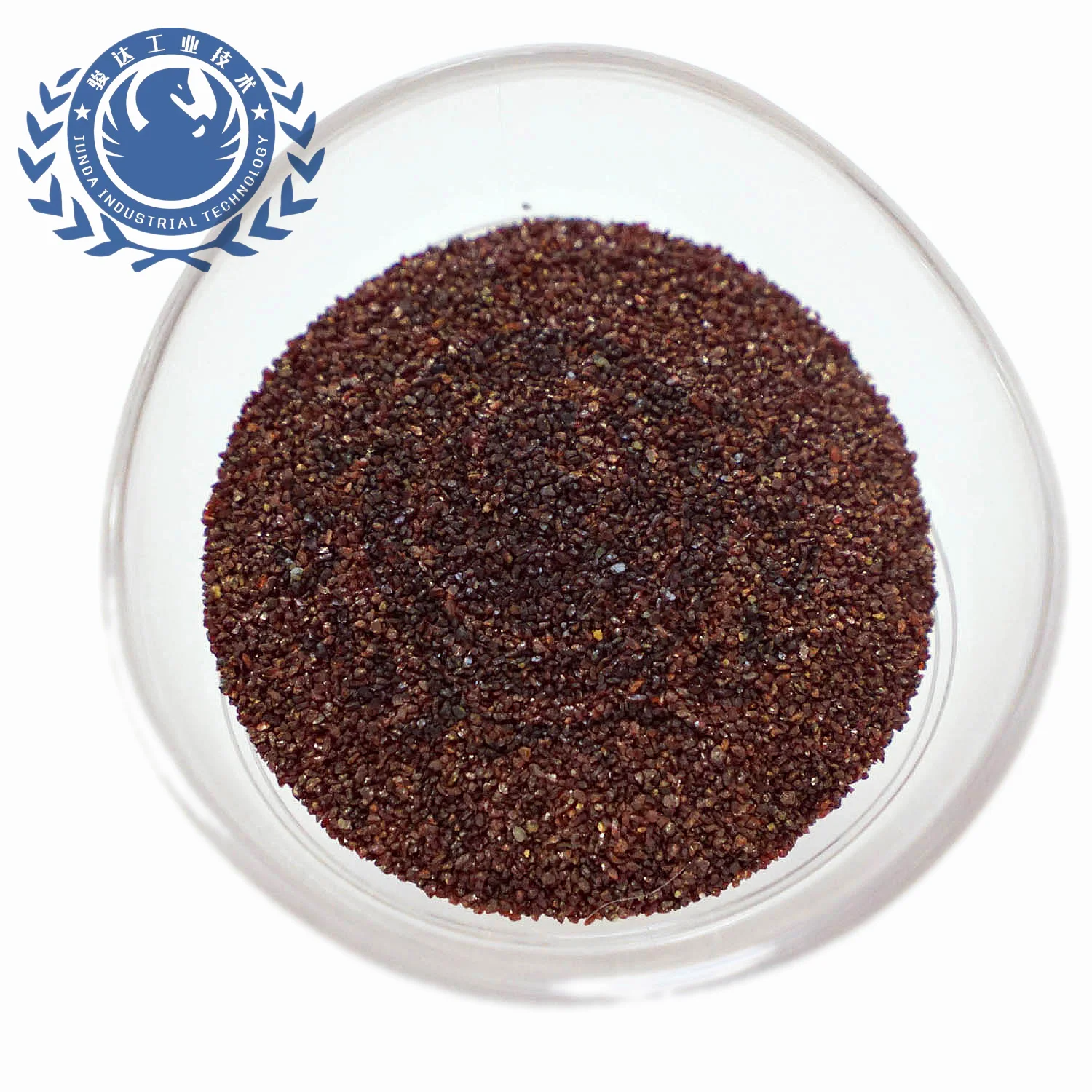 Good Wear Resistance Si O2 37.77% Abrasive Garnet Sand 30-60 Mesh for Spring Material Sandblasting