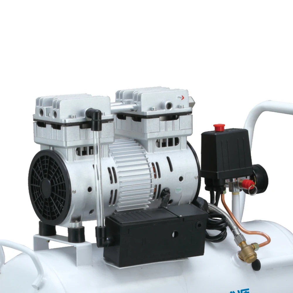  Лидер продаж от производителя тихий безмасляный винт новый стиль 0.74Hp 1Hp 220V 550W 750W воздушный компрессор