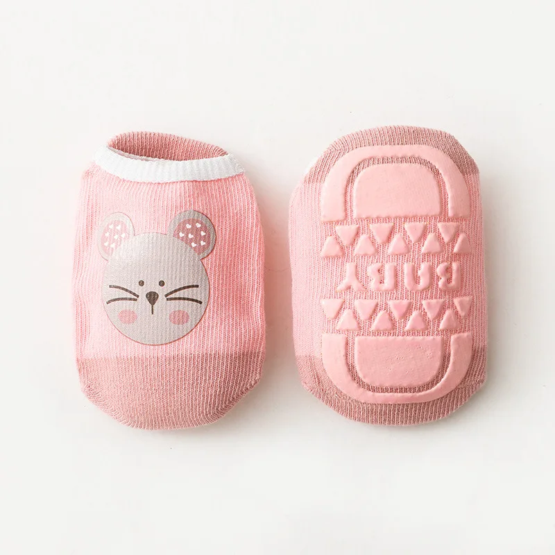 2021  new  Kids Non Slip Skid Socks Grips Sticky Slippery Cotton Crew Socks Children Youth Boy Girl