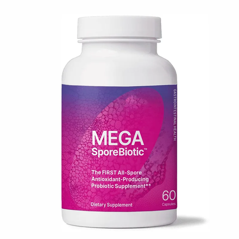 Private Label Probiotics Supplements 5 Bacillus spores Microbiotic Prebiotic Fiber Capsule for Optimal Gut Health & Digestion