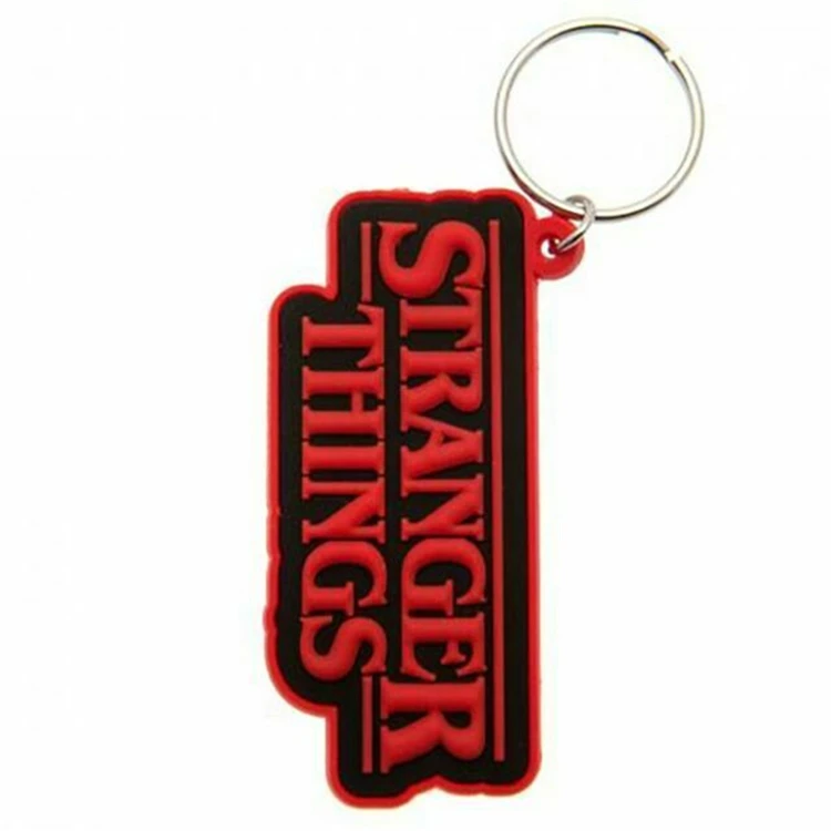 
Wholesale Design Smart 2D Shaped Cute Silicone Keyring Logo Anime Animal Cartoon Rubber Make Your Own Logo Silicone Keychain 