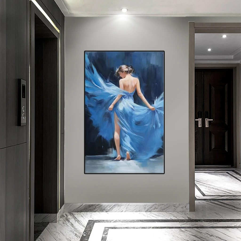 100% Handmade Modern High quality Colorful Sexy beauty Oil Paintings Art on Canvas Living room decorative painting