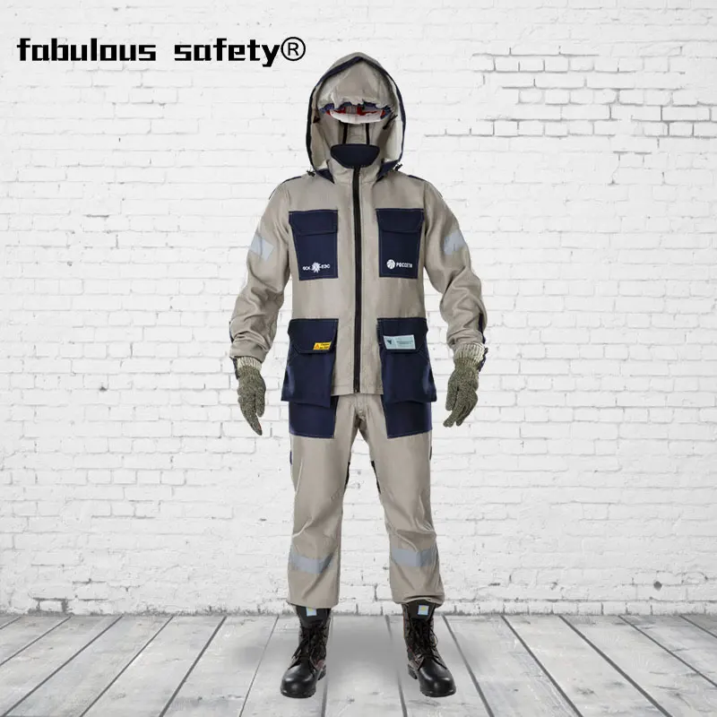Russian Anti Static Fire Retardant Electrician Oil Coal Mine Workwear
