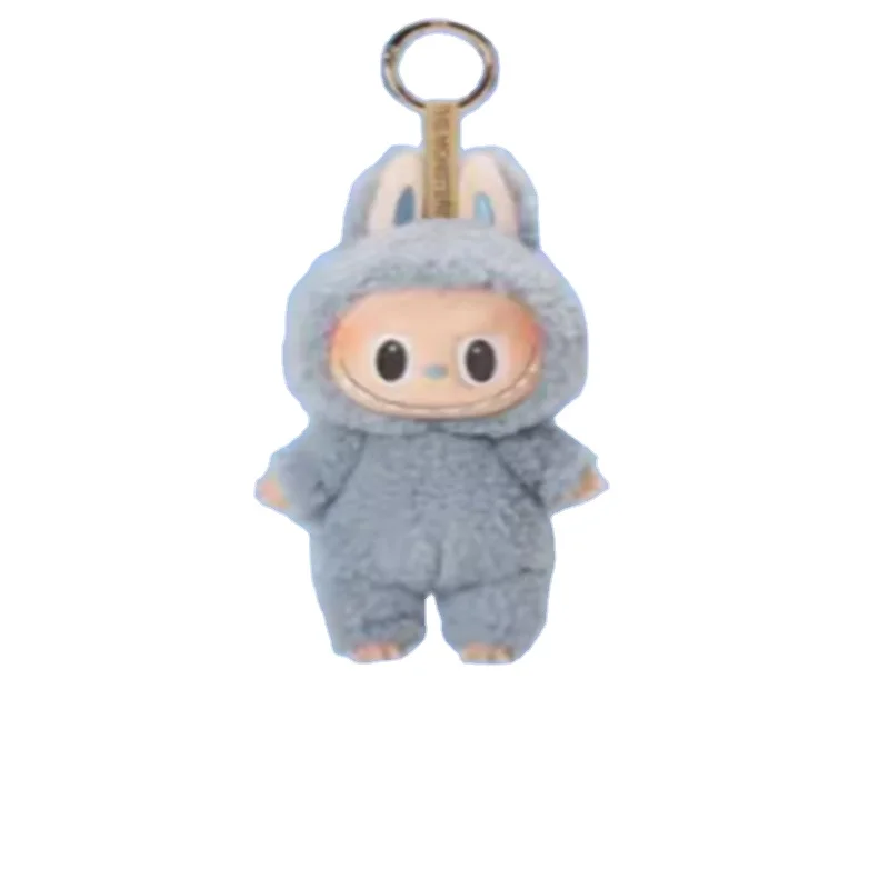 2024 PopMart Labubu Exciting Macron V1 Blind Box Action Anime Figures 17cm Cute Mystery Box Toys