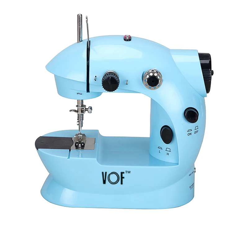 VOF FHSM-202 mini overlock sewing machine price with adapter