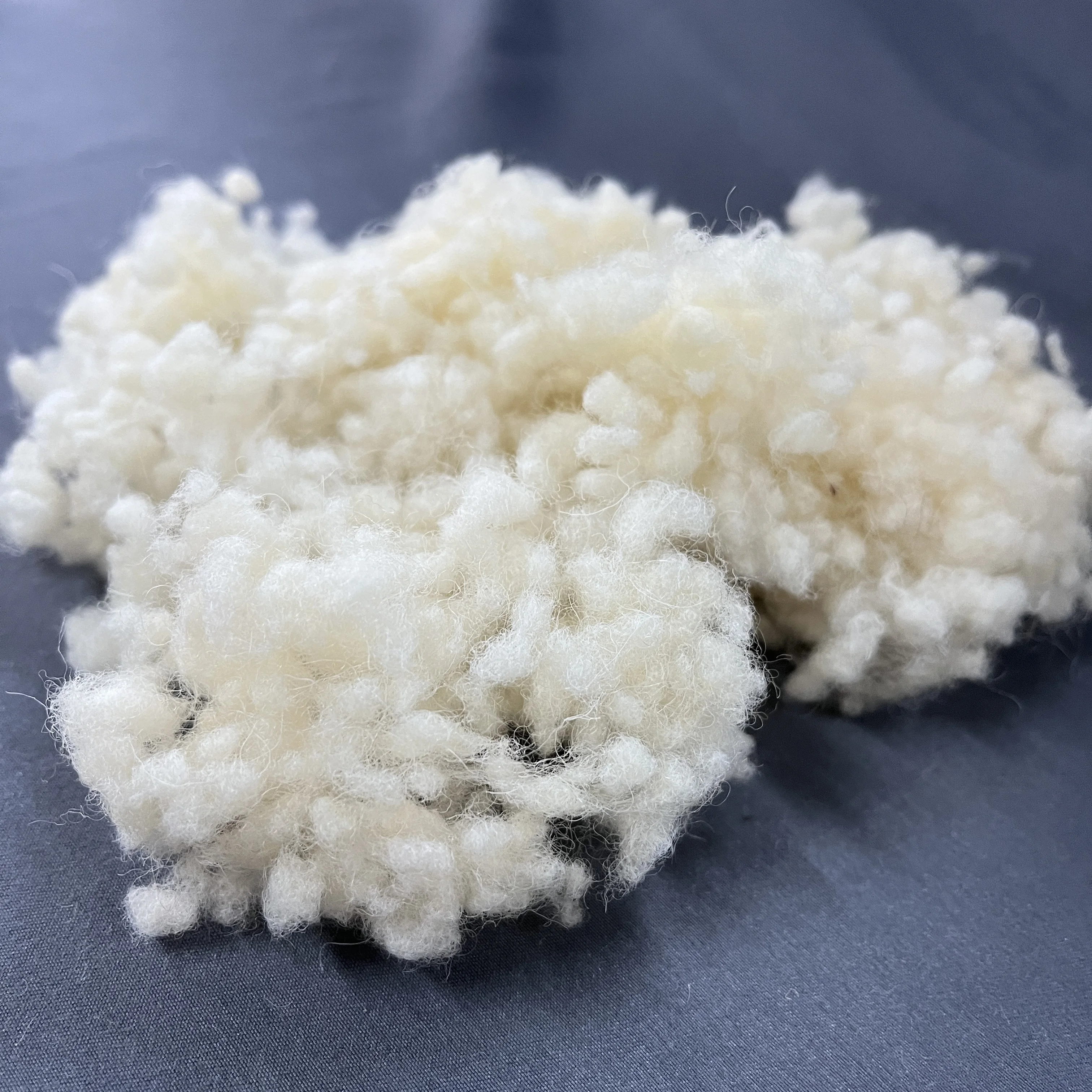 Sustainable fiberball microball recycle polyster/kapok/wool/camel hair/horse hair