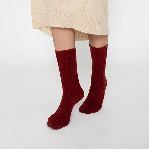 Роскошные 100% кашемировые носки постельные мягкие уютные теплые и милые дамы Рождественский подарок