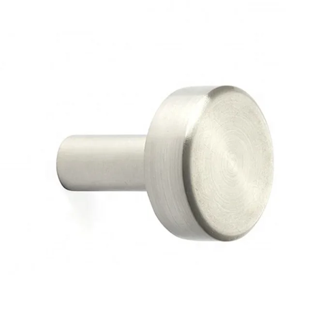 Обработанная на станке с ЧПУ красная алюминиевая ручка управления 20x14 мм белым окрашенным индикатором для гладкого вала