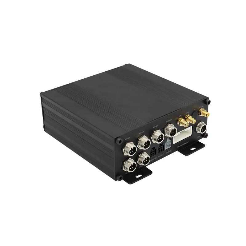 Factory Wholesale 4 channel gps dual sd card mobile dvr mdvr 4ch kit for car