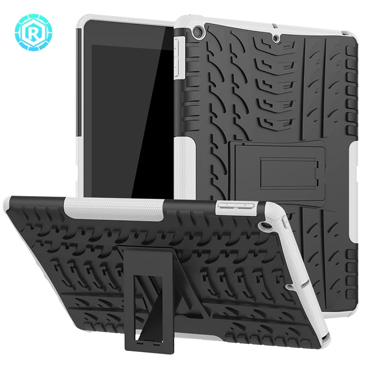 Hybrid black dazzle tablet case back cover for iPad 10.2' kickstand pc tpu case cover for iPad 10.2'