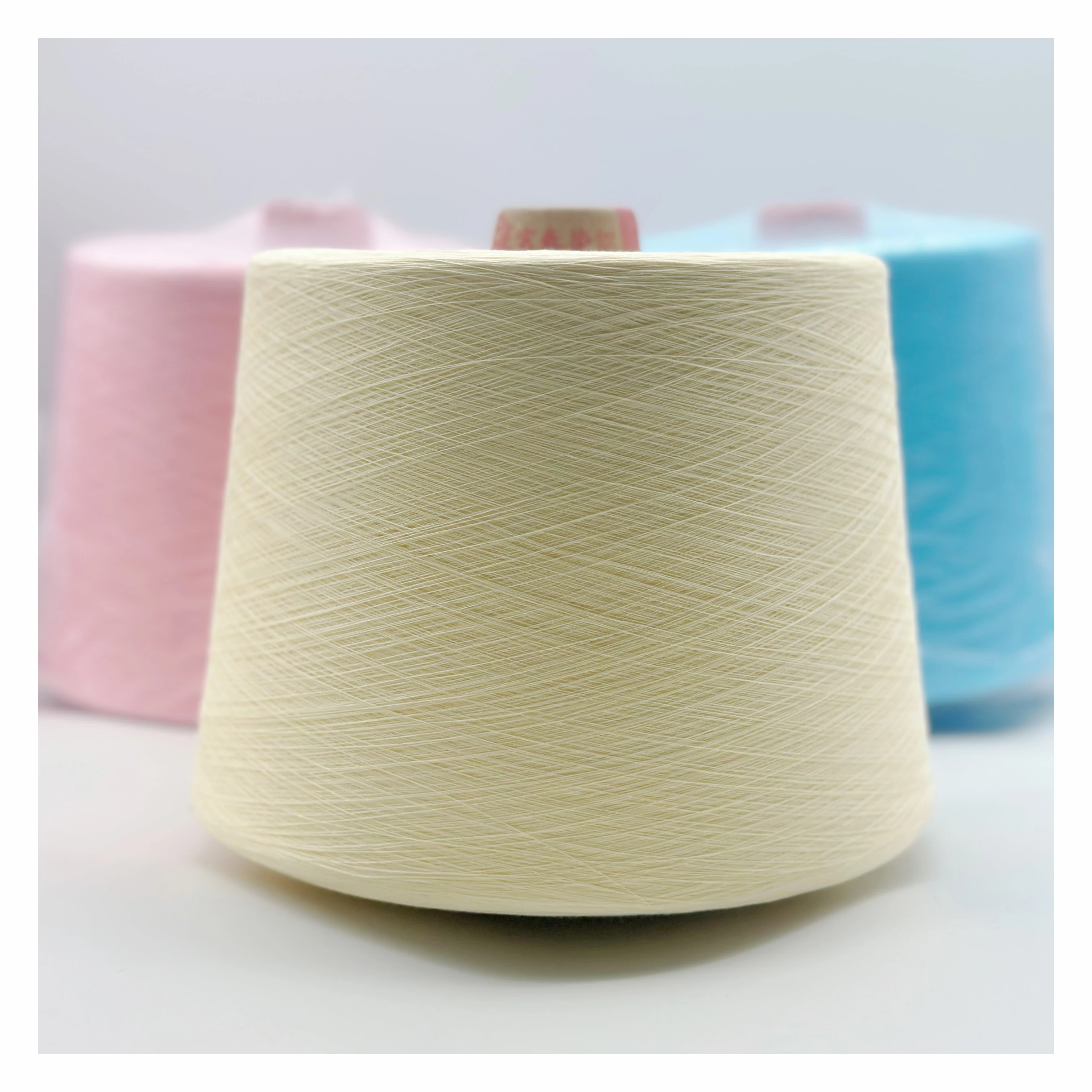 High quality dyed yarn made by Australia cotton from yarn factory directly supply