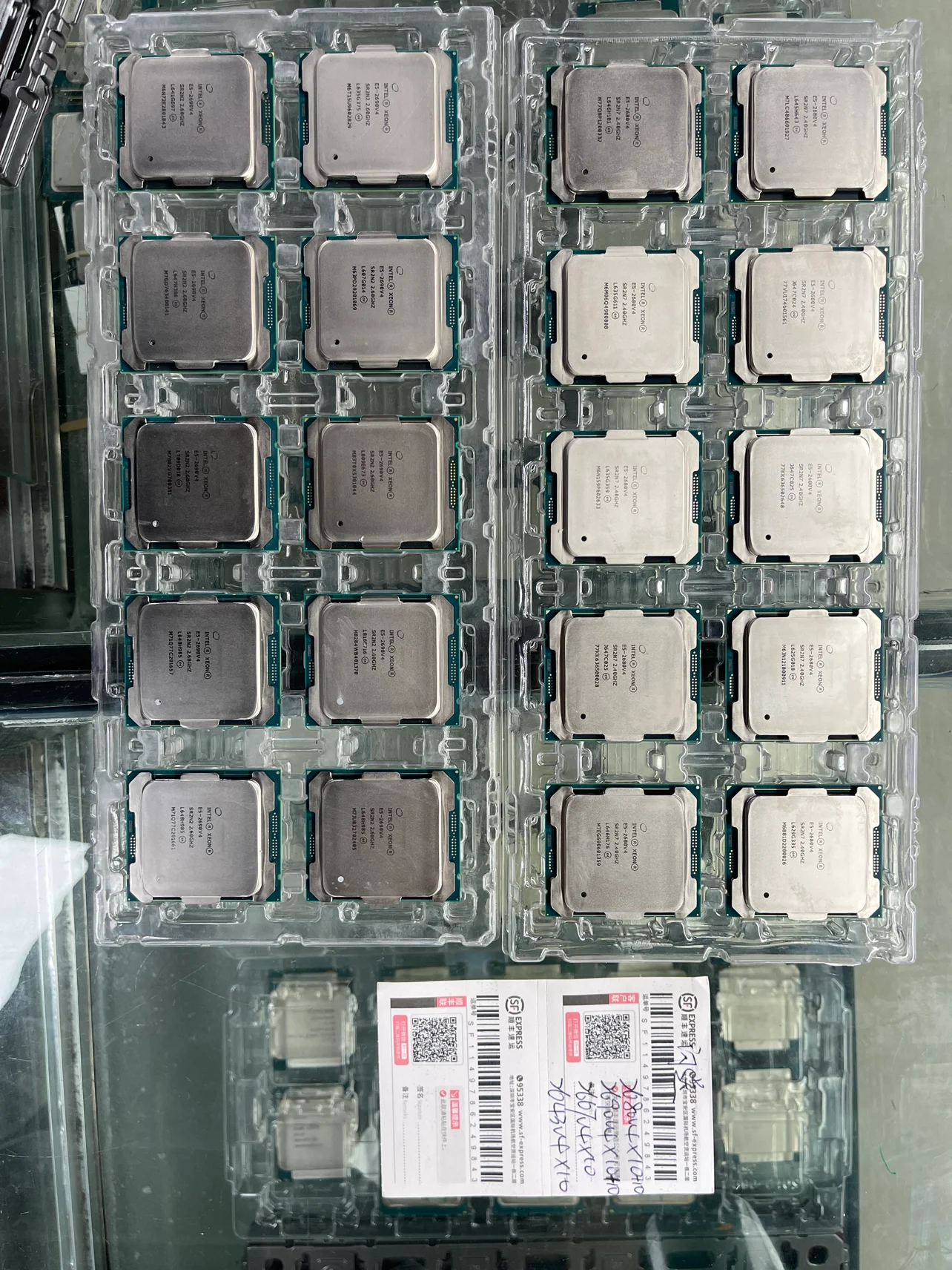 Original E5-2680V4 2.4GHZ 14Core 120W SR2N7 Processor CPU Server CPU