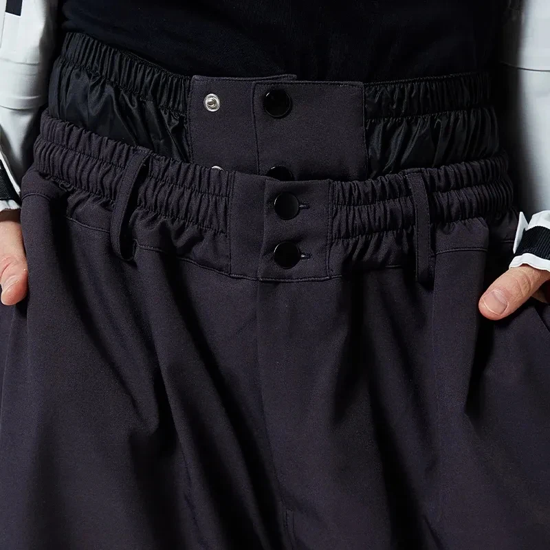 Baggy Snowboard Pants Winter Warm Outdoor Ski Suit Unisex Adult Ski waterproof snow pants