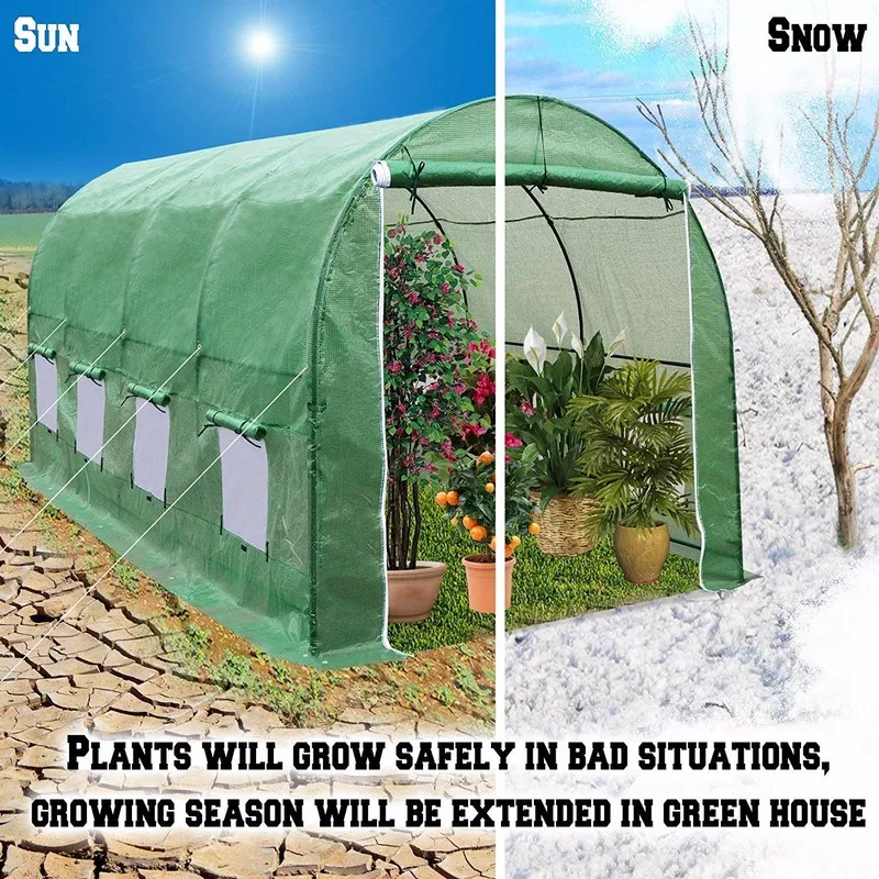Низкая цена 3x2x2 m туннель сад теплица для продажи