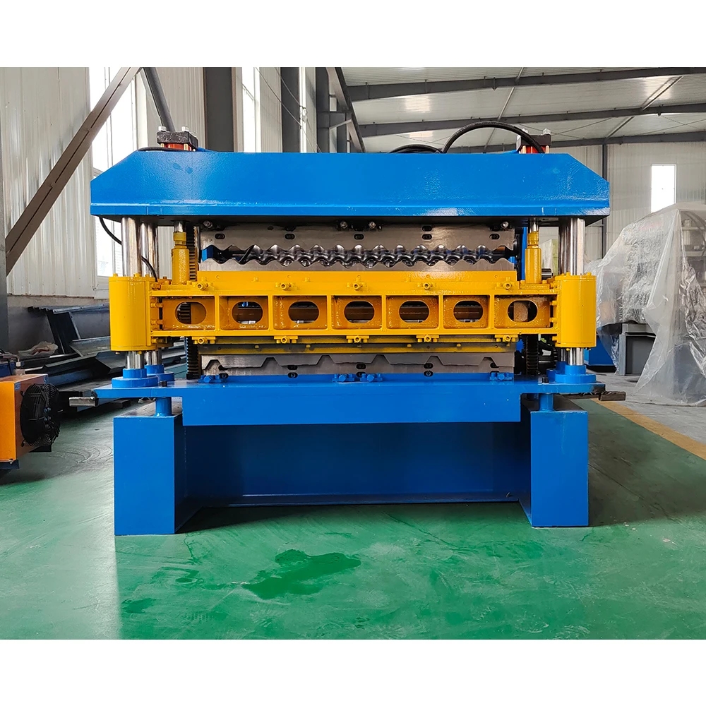 panel rib and ag panel double layerroll forming roll forming  machine