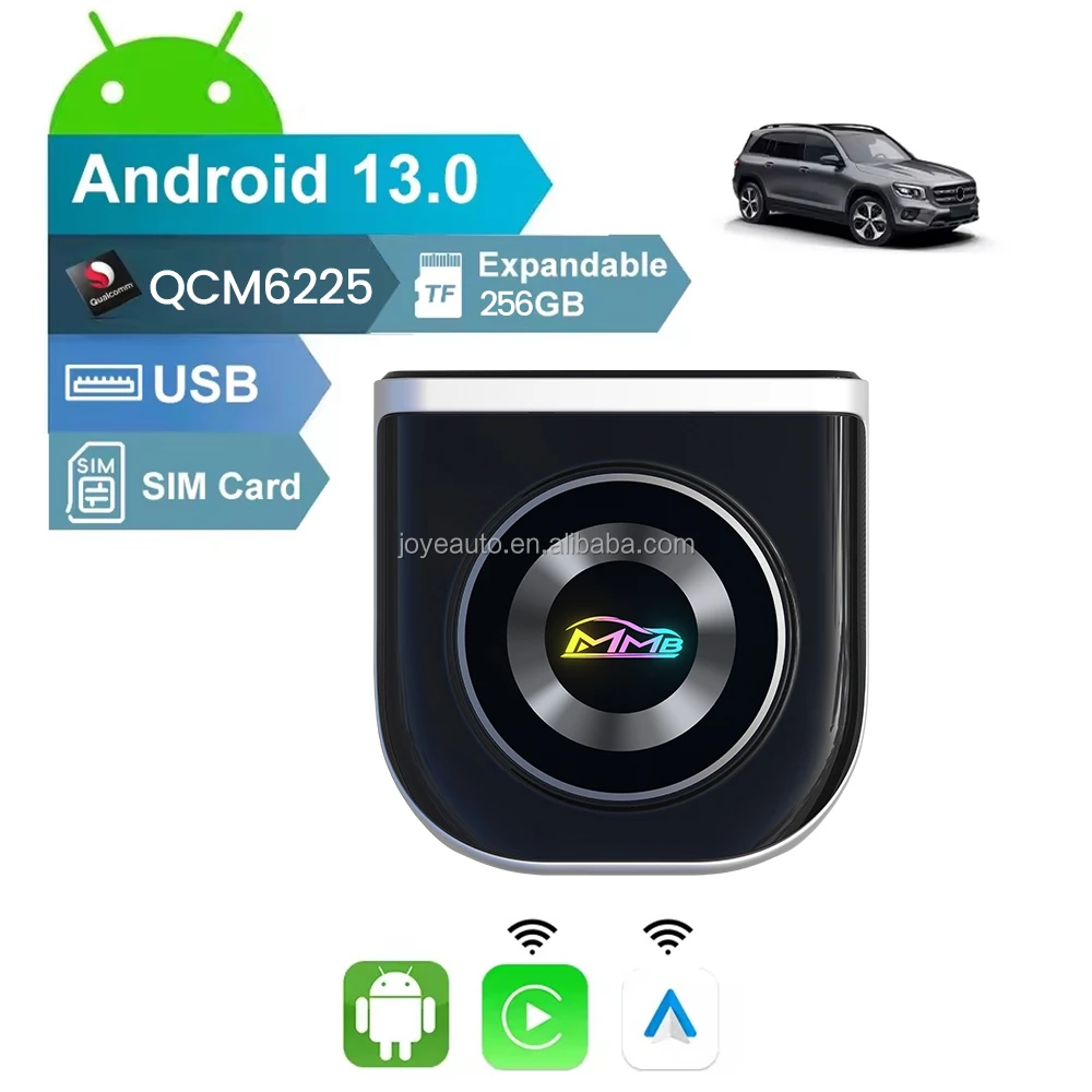 MMB 8+128G Hd2Cp Carplay Hd Video Input Conversion Box 1080P 720P Multimedia Adapter Car Tv Mate Tv Stick Adapter Dongle