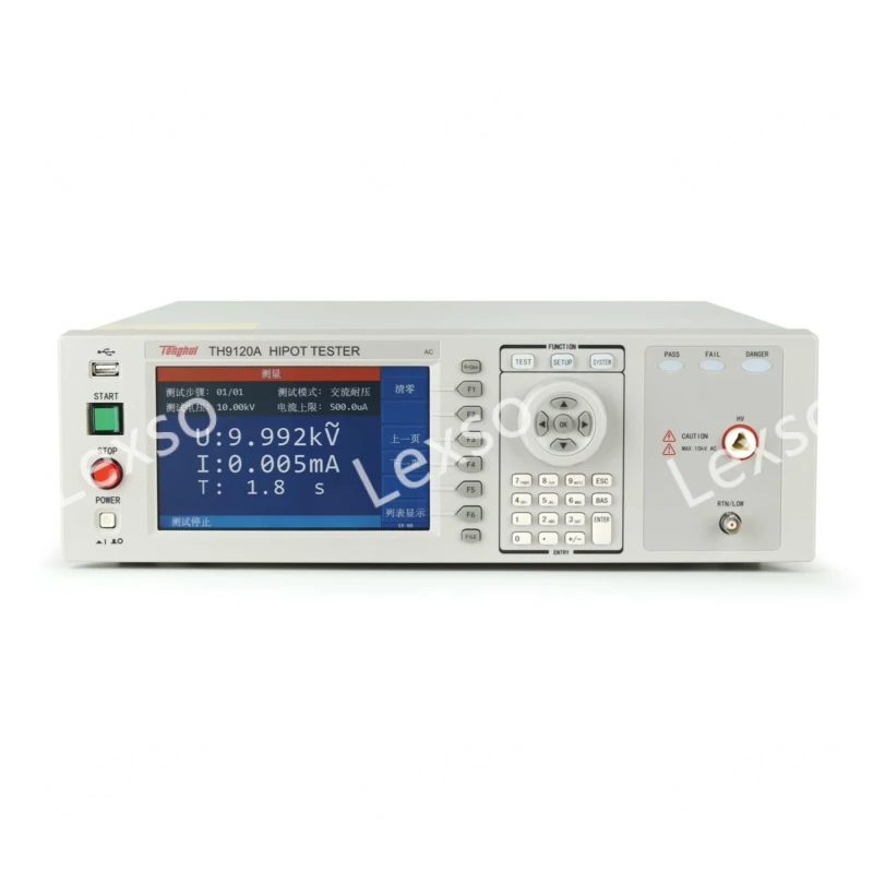 New Tonghui TH9120A High Voltage Hipot Tester: AC 10kV ARC Detection