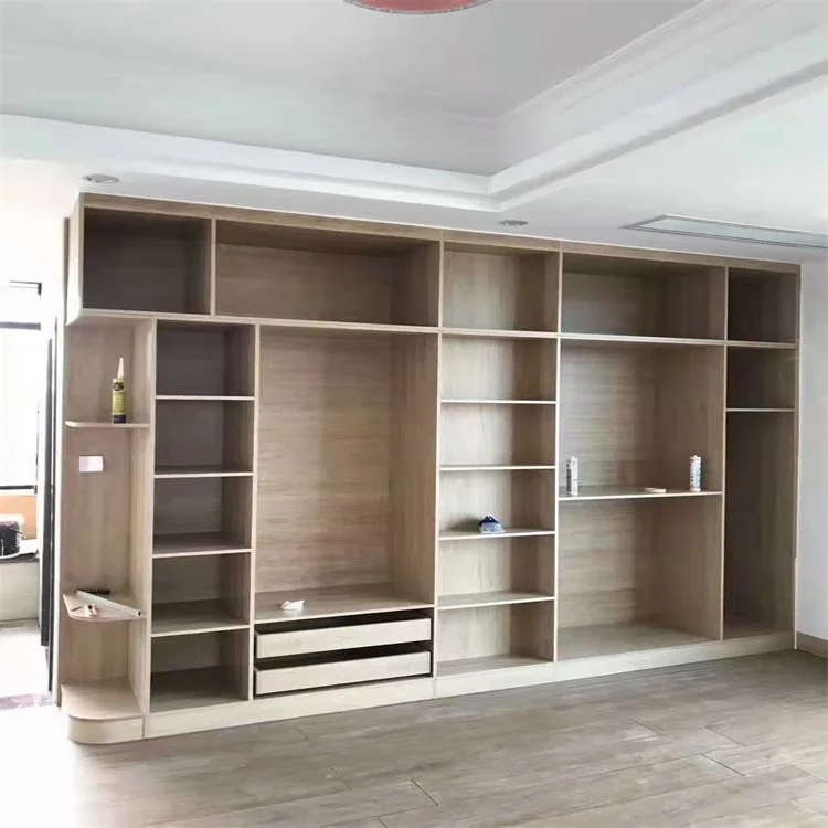 Modern custom aluminum wardrobe environmental protection waterproof fireproof durable wardrobe