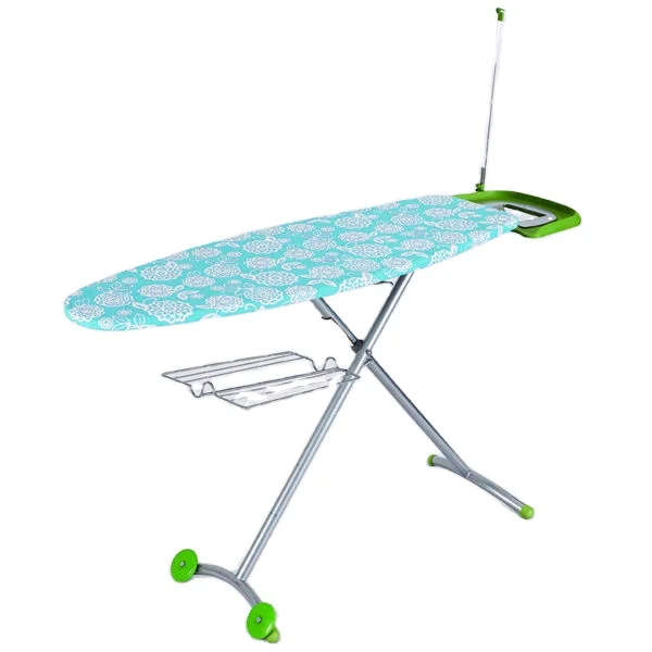 Bamboo leg folding clothes ironing board